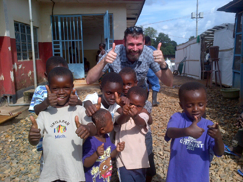 brian bird with kids