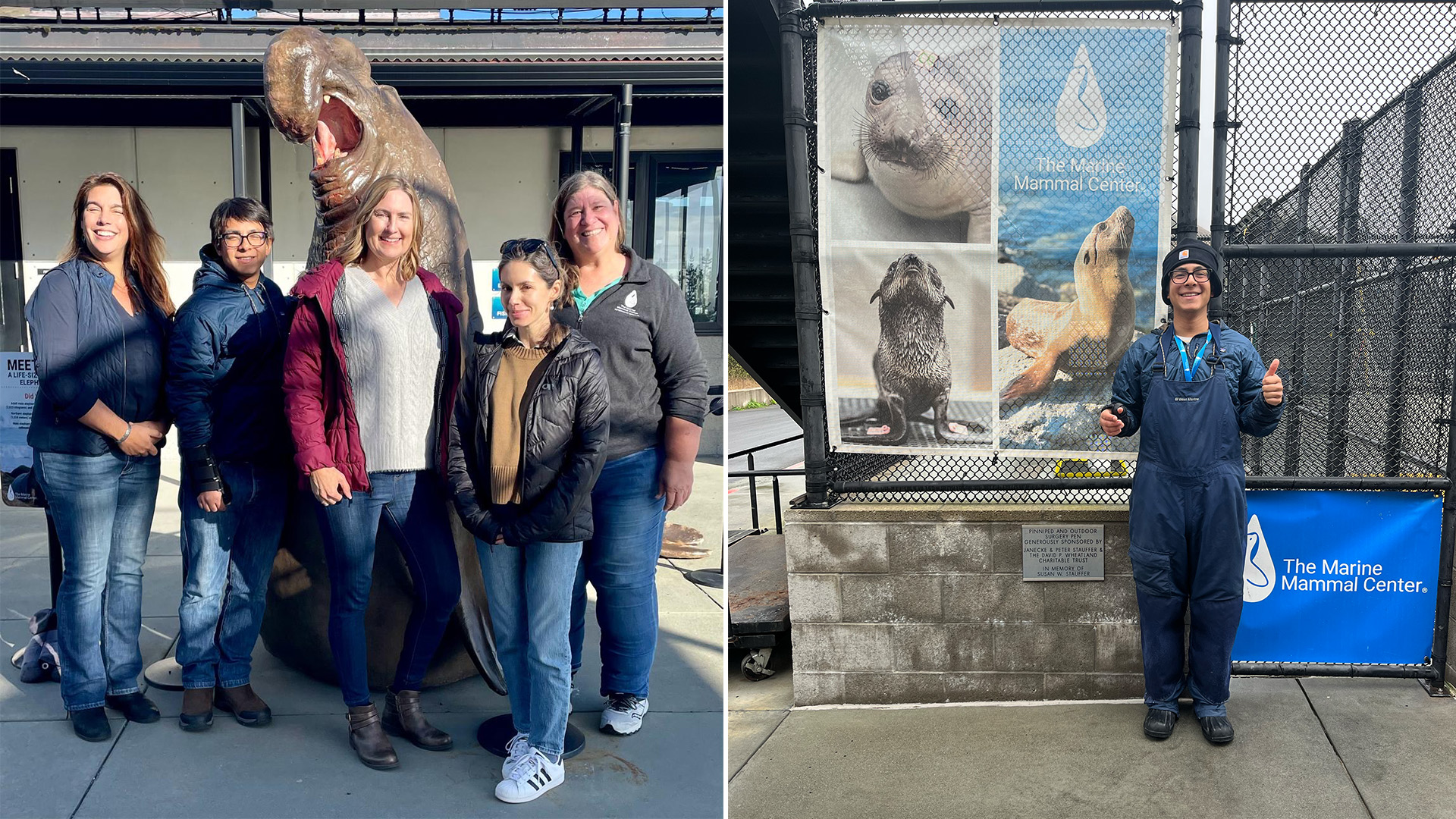 The Marine Mammal Center research team