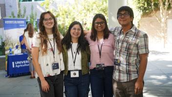 student attendees of the One Health Symposium