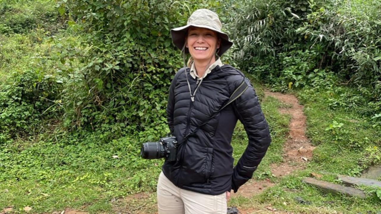 Tierra Smiley Evans in Bwindi