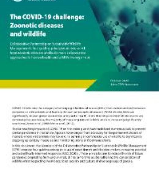 The COVID-19 challenge: Zoonotic diseases and wildlife.jpg