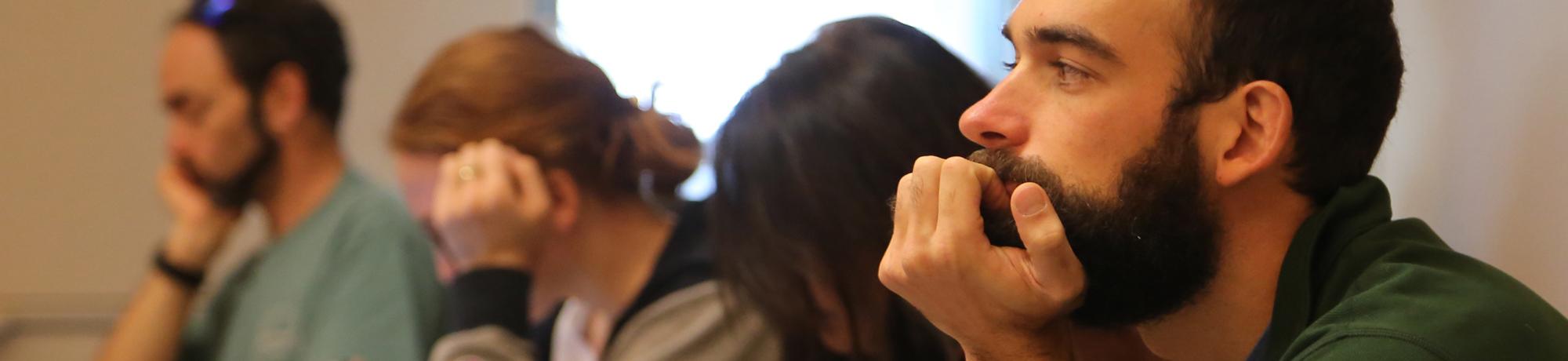 UC Davis students in a classroom