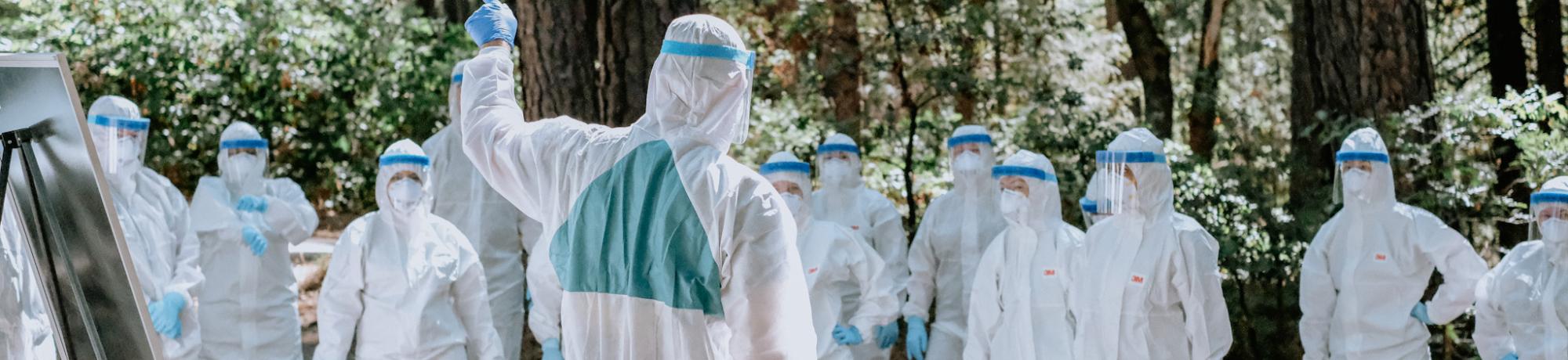 students in ppe